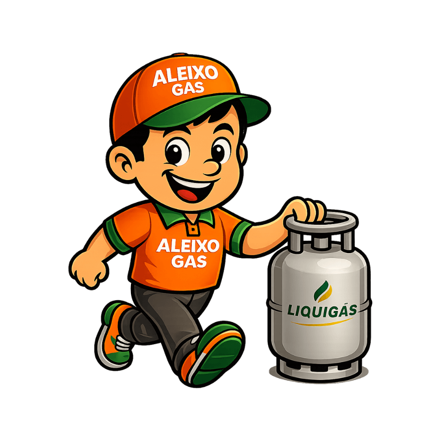 Mascote Aleixo Gás
